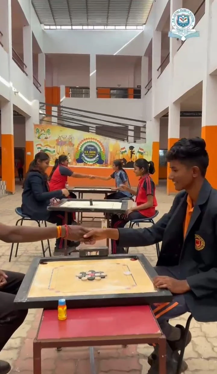 Students participating in cultural activities